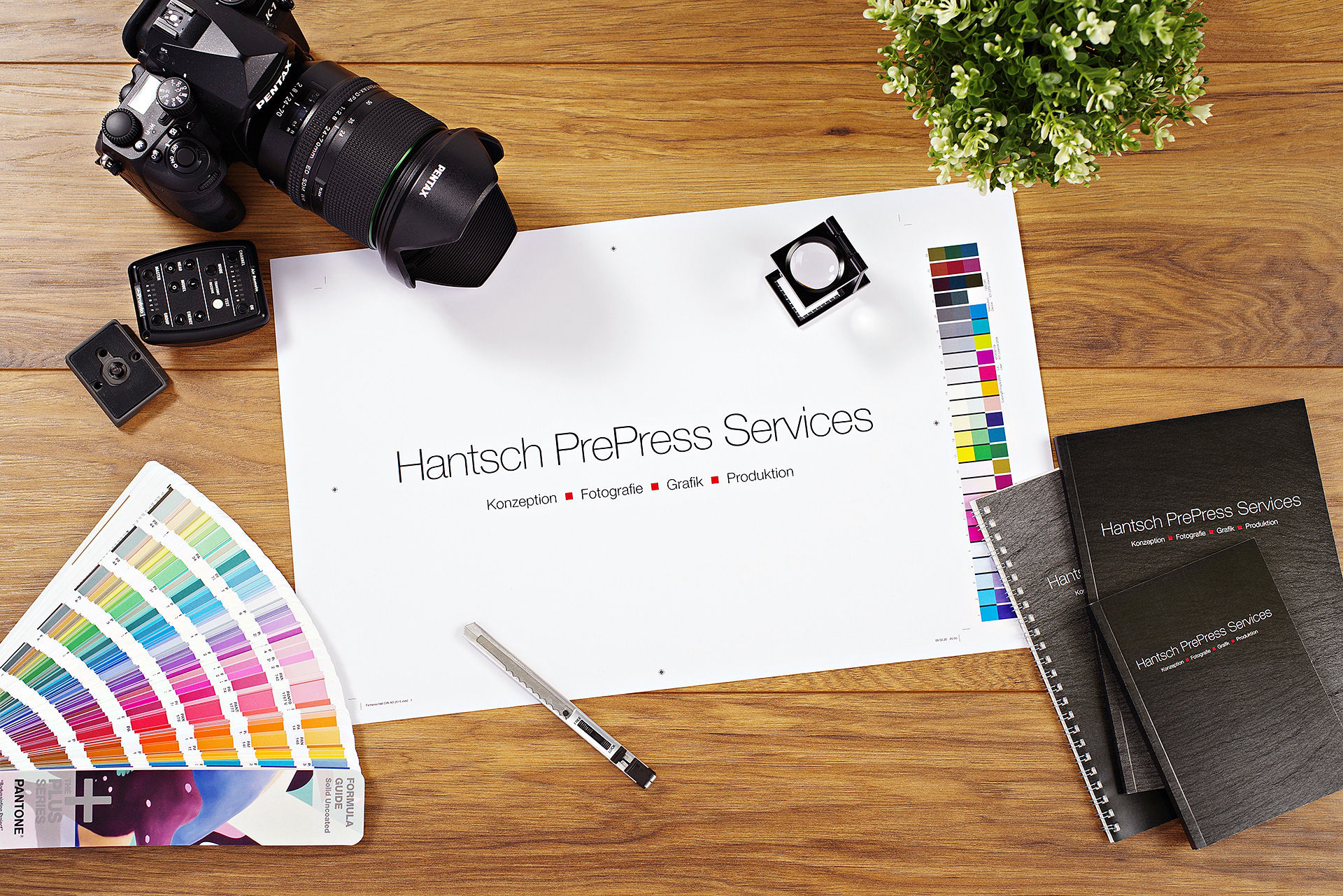 Hantsch PrePress Services Grafik Layout Fotografie Druck