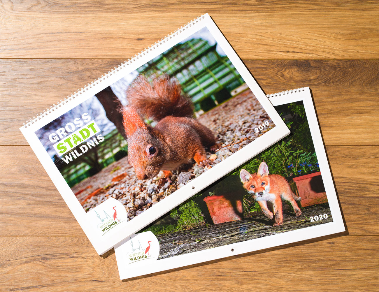 Wandkalender Wiener Wildnis Bildkalender Tiere